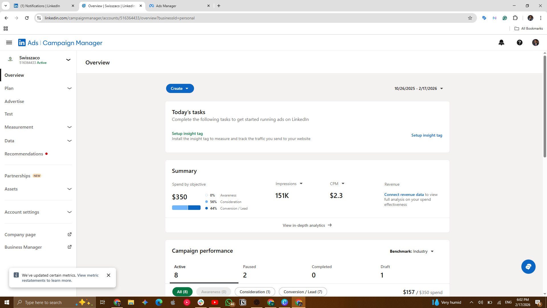 Swisszaco Real Estate Campaign